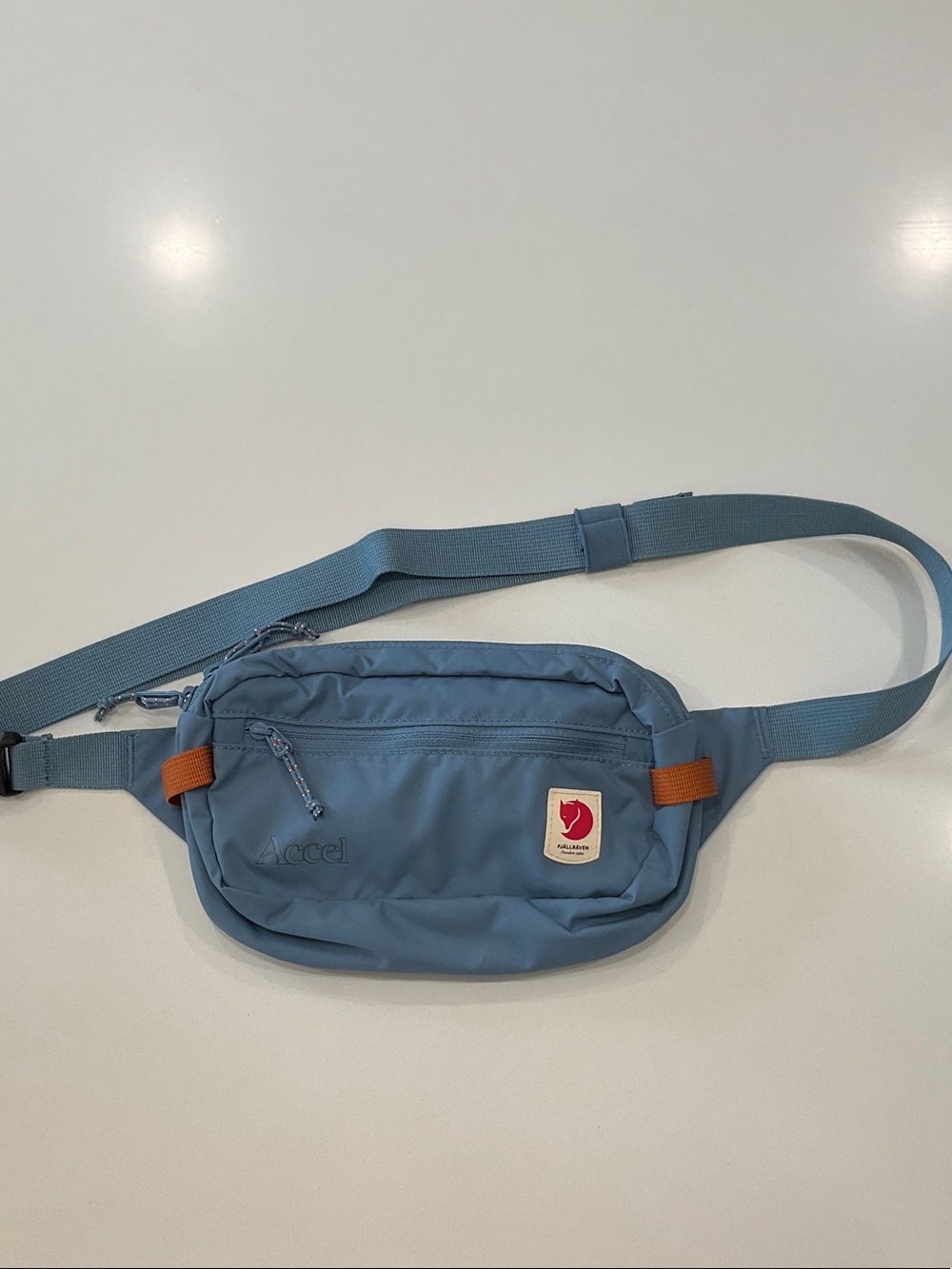 Fjällräven High Coast Hip Pack in Dawn Blue Color *Company Logo